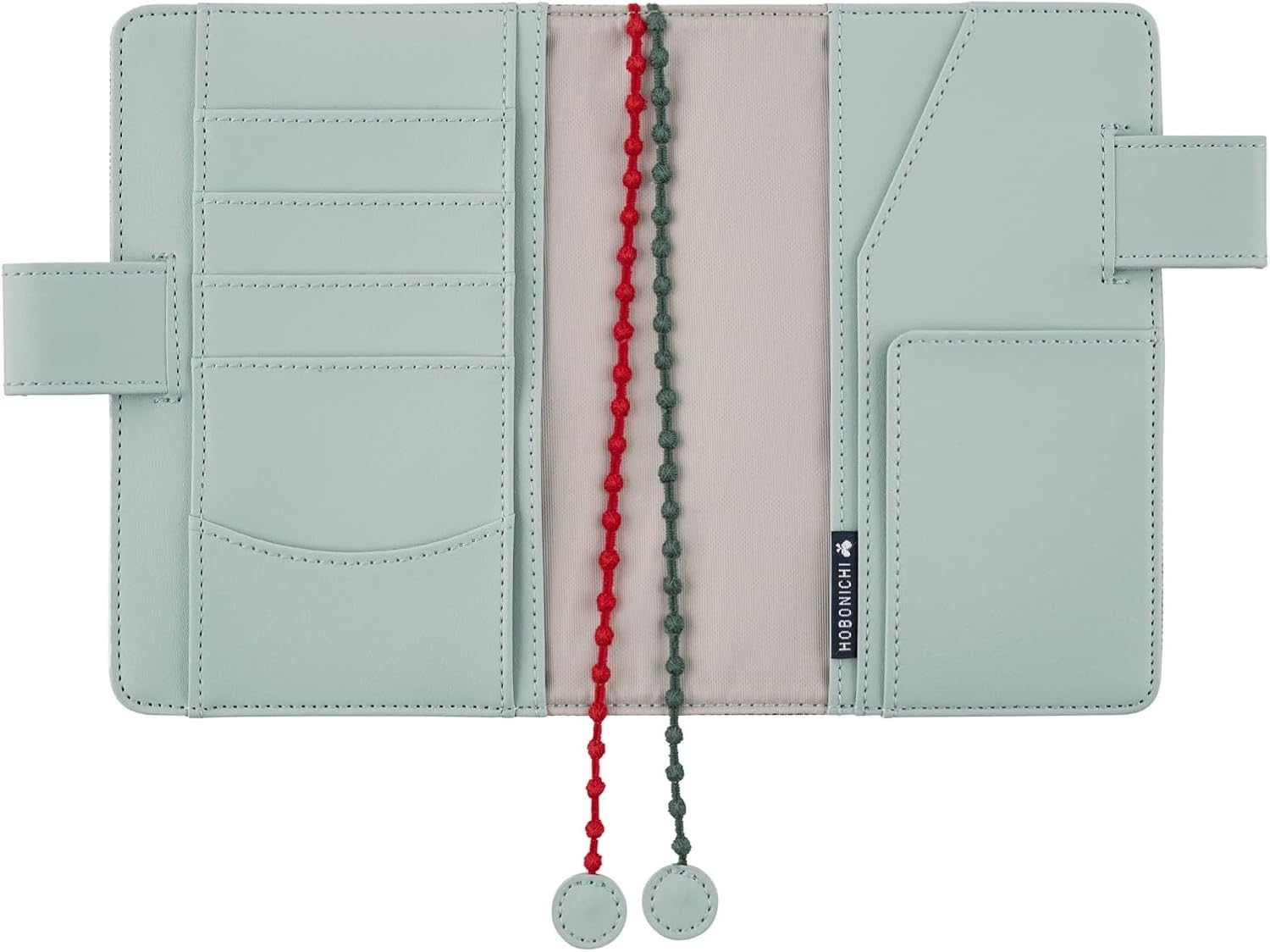 Hobonichi Techo x mina perhonen Cover - Light Berry Green