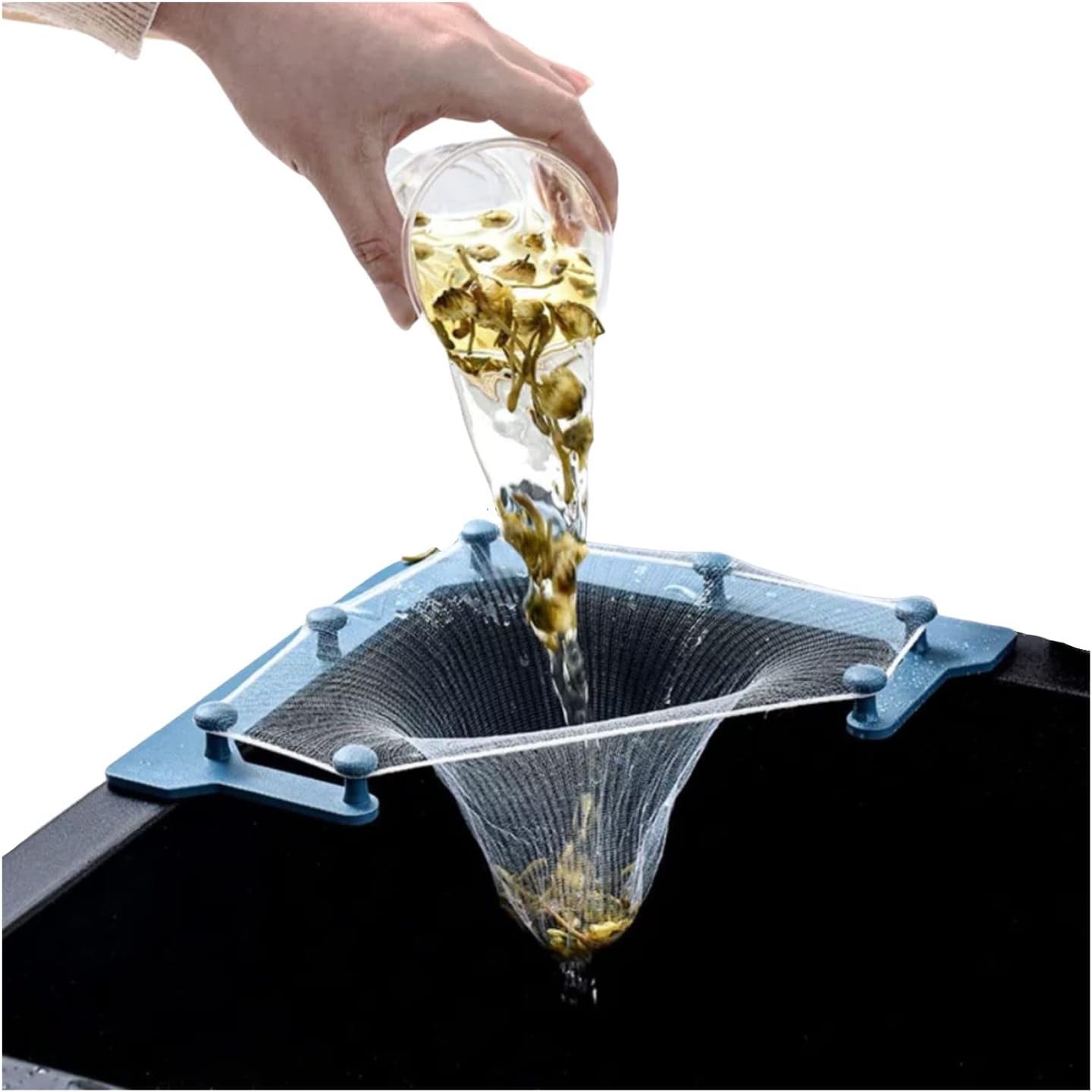 VINTED Sink Strainer with 100 Mesh Bags for Sink Food Waste