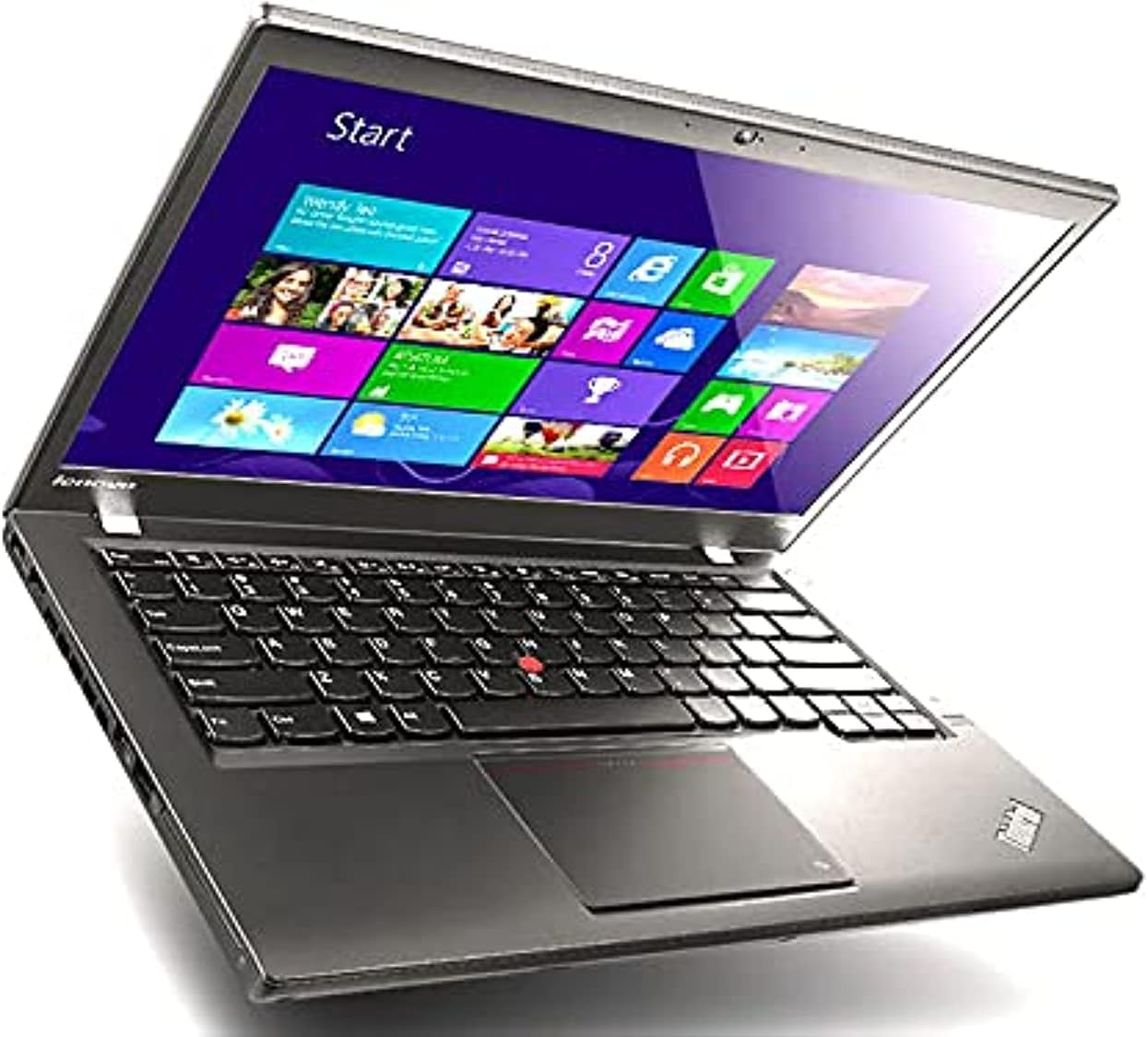 Lenovo ThinkPad T440s Notebook Laptop, Intel Core i7-4th Gen. CPU, 8GB DDR3L RAM, 256GB SSD Hard, 14.1 inch Display, Windows 10 Pro (Renewed) with 15 Days of IT-Sizer Golden Warranty