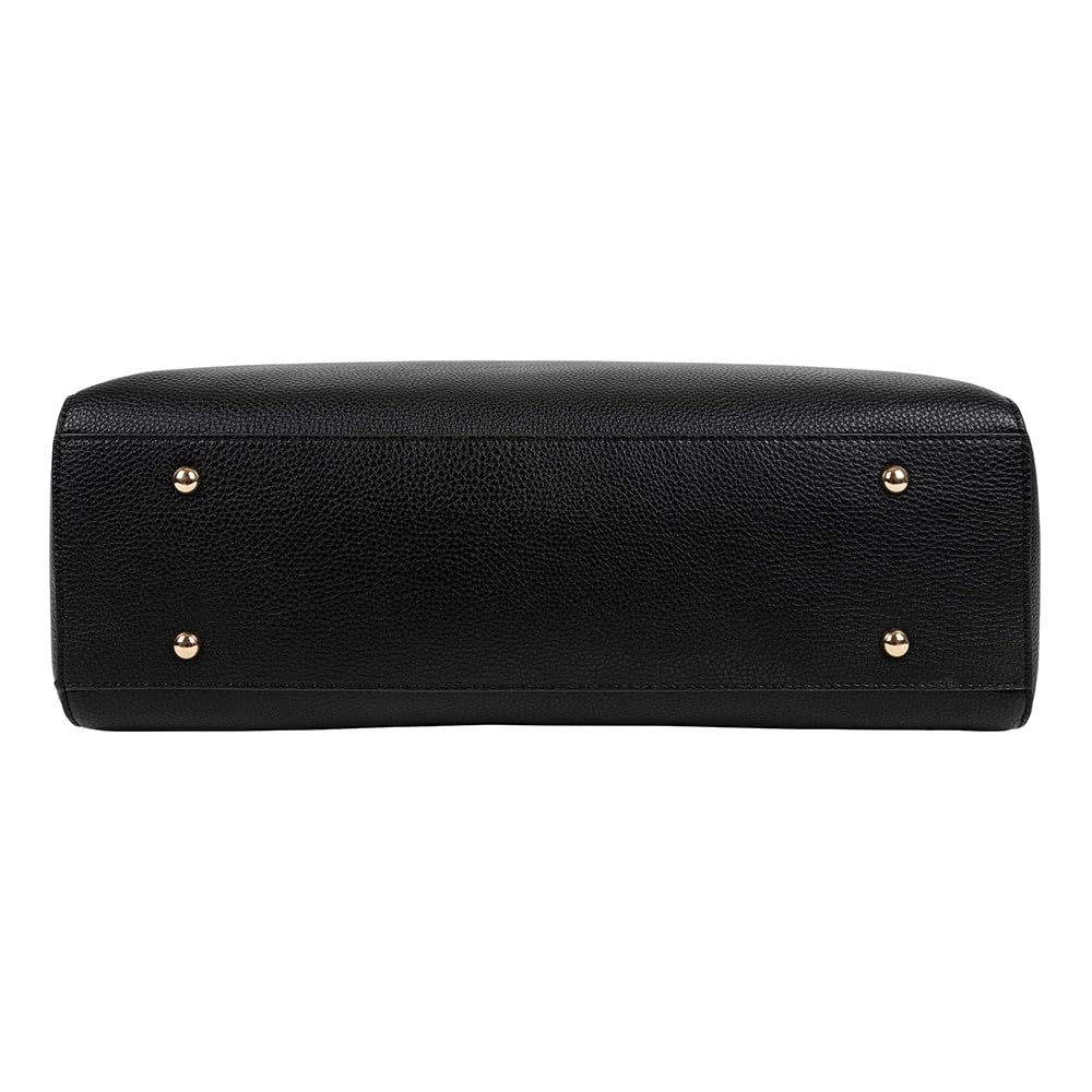 Oberthur Sac à main Business Lady Bradford compartiment ordinateur Noir