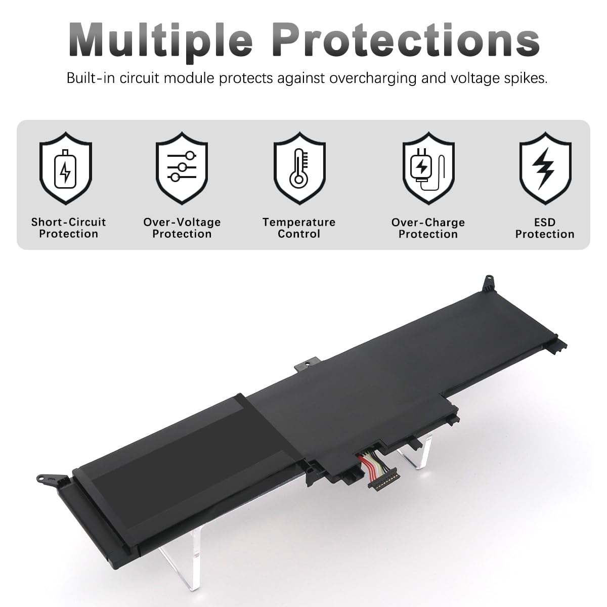 00HW027 00HW026 Batería para Lenovo ThinkPad Yoga 260 370 X380 Series 01AV434 01AV433 SB10K97591 01AV432 SB10K97589 SB10K97590 SB10F46466 4 SB10F46465 4ICP5/53/88