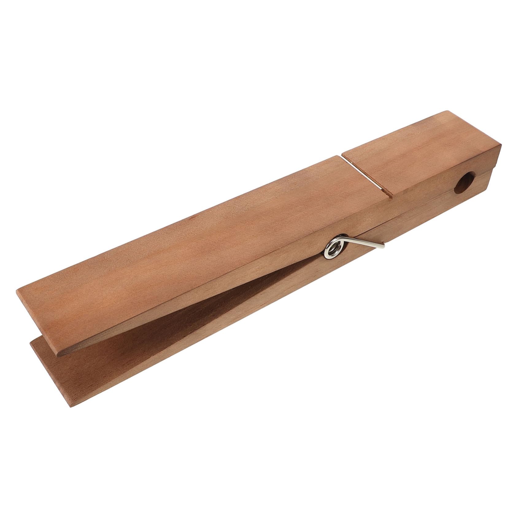 4stücke Jumbo Holzklammer Handtuchhalter Stabiler Holz Handtuchclip Für Badezimmer Küche Und Büro Für Handtücher Und Kleidung Platzsparendes Design