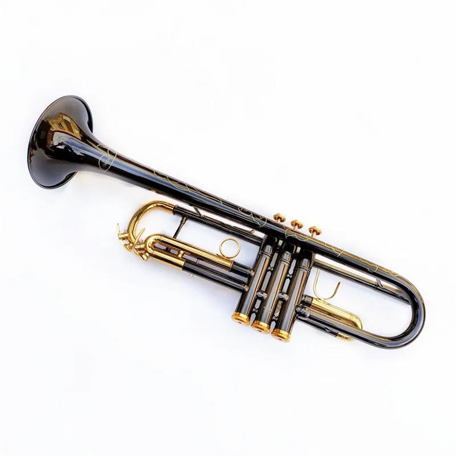 Tromba Tromba In Sib Sib Strumenti Musicali Tromba Professionali In Ottone Placcato Nichel Nero Con Custodia In Pelle