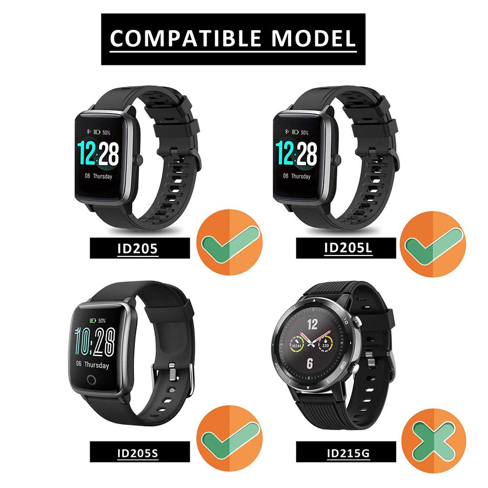 Correa De Metal Para Reloj, Pulsera Willful SW020, SW021, SW022, SW023, SW025, ID205, ID205L, ID205S, ID216 - AliExprs