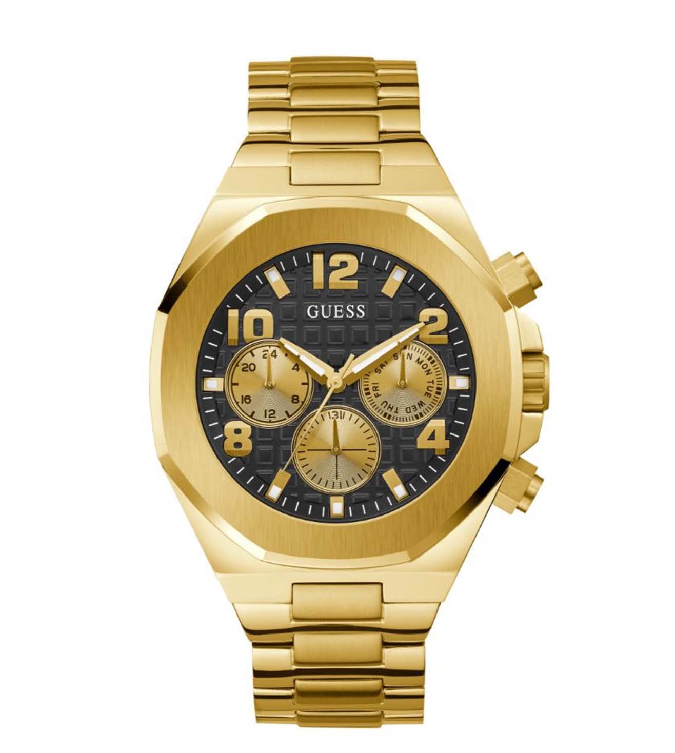GUESS Stainless Steel Analog Black Dial Mens Watch-Gw0489G2 (B0BN9PNVF8) Amazon Price History, Amazon Price Tracker