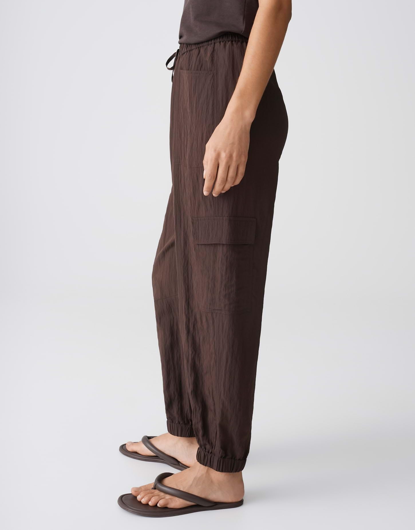 OPUS Damen Jogpants | ERSIMA Move Relaxed Jogpants in Crash Struktur
