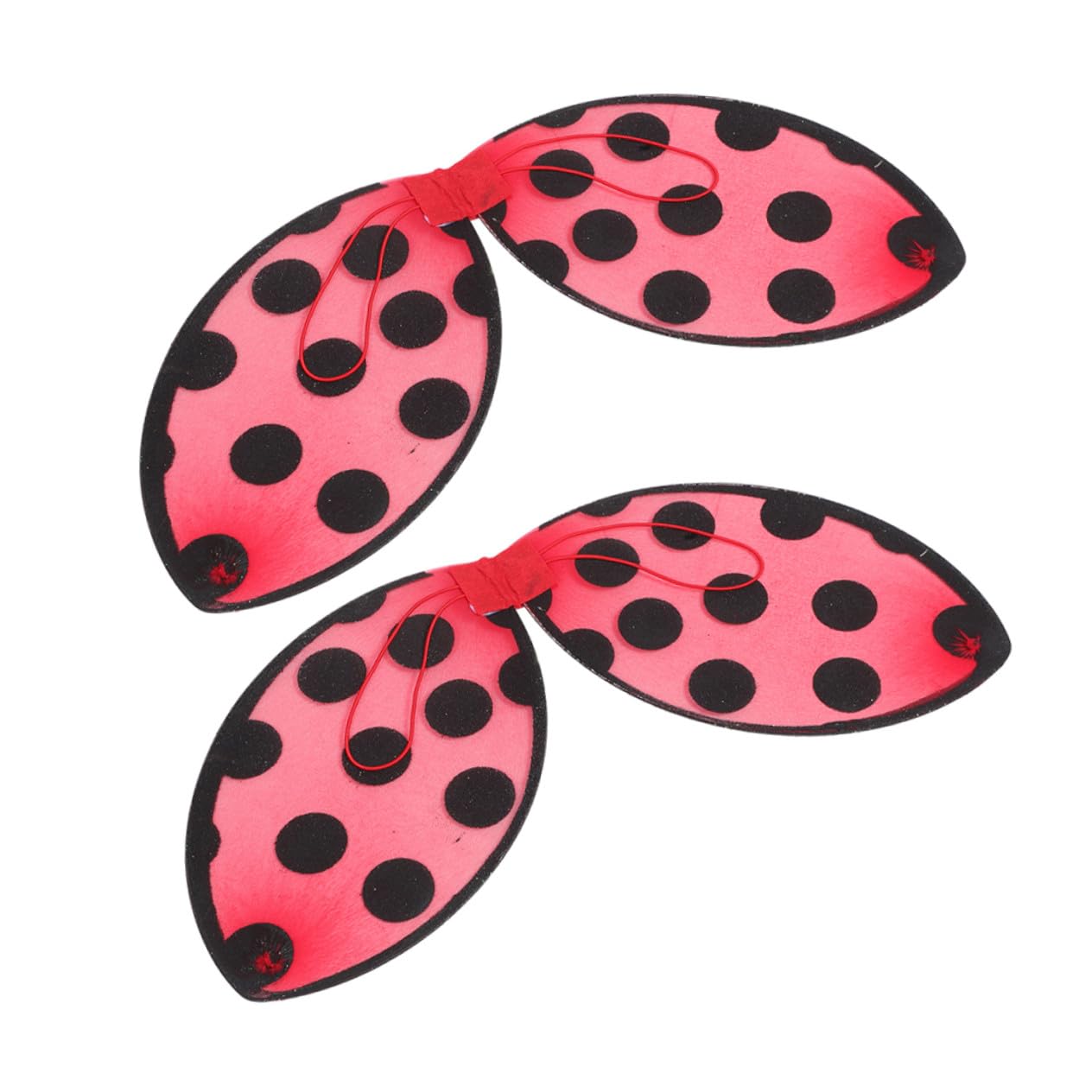 6 Pezzi Coccinella per Rosse Pieghevoli Costume Leggero per Feste Compleanno Halloween Recite e Giochi Ruolo