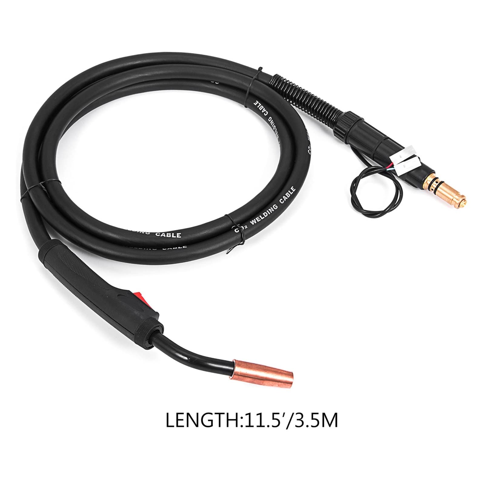 K530-5 Mig Welding Gun 100A Gas Burner Torch W/ 3.5M Flexible Cable Welding Equipment Stinger Replacement For Magnum 100L Do użytku dla początkujących