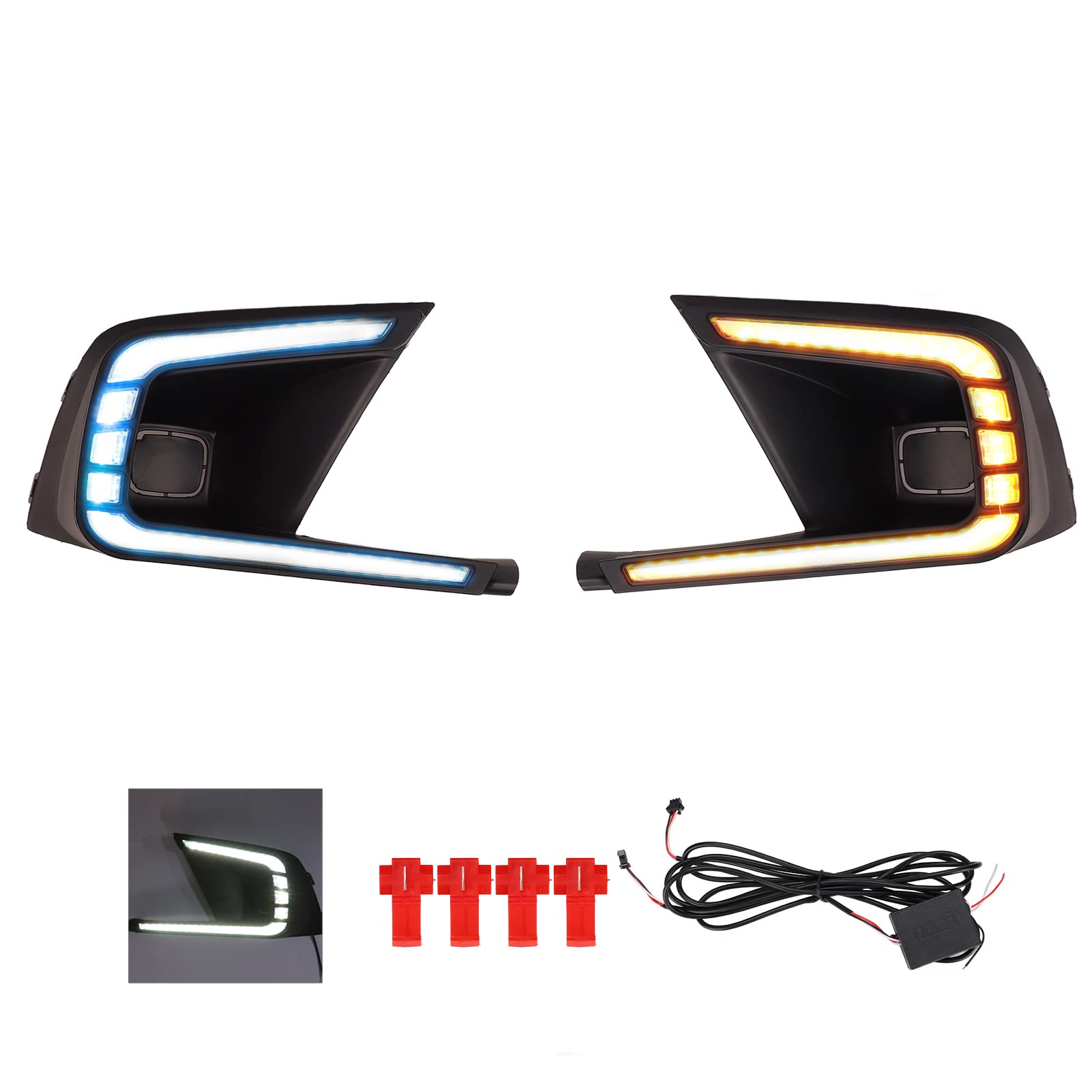 LEDフォグランプ、高輝度省エネ防塵デイタイムランニングライトシビック2022 Amazon | LEDフォグランプ、高輝度省エネ防塵デイタイムランニング