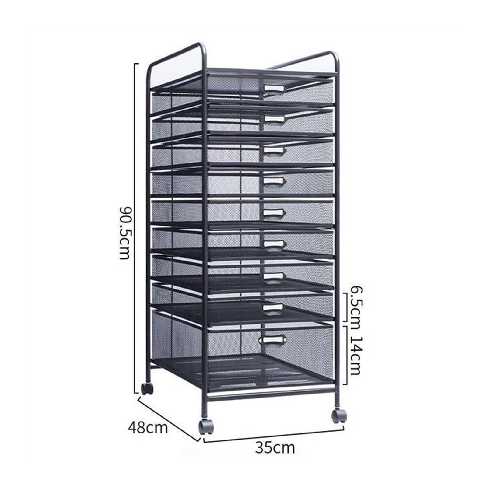 Armadio Documentario in metallo Sotto Desk File nizer le Sto Cart Der Trolley con Sto Office File Rack per Efficiente Worpace ment