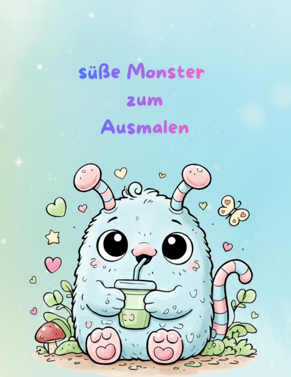 Süße Monster zum Ausmalen: Ein zauberhaftes Malbuch für Kinder