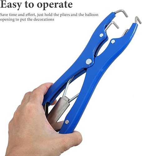 Miniatura 7 de NUOBESTY Alicates de expansión de globos de metal, herramienta de llenado de globos, expansor de boca de globo, herramientas de bricolaje para