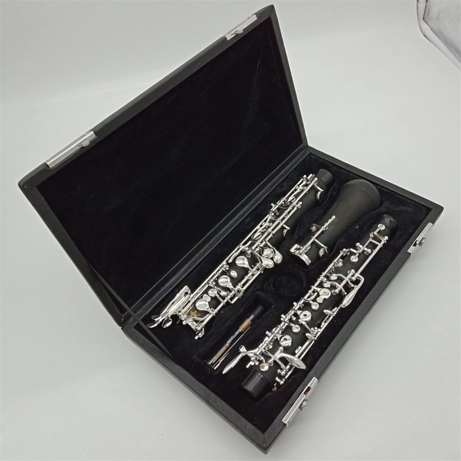 Strumento Oboe Oboe Professional Bakelite Student Oboe C Key Musical Struments con Accessori per Anelli di Custodia Principiante di Oboe