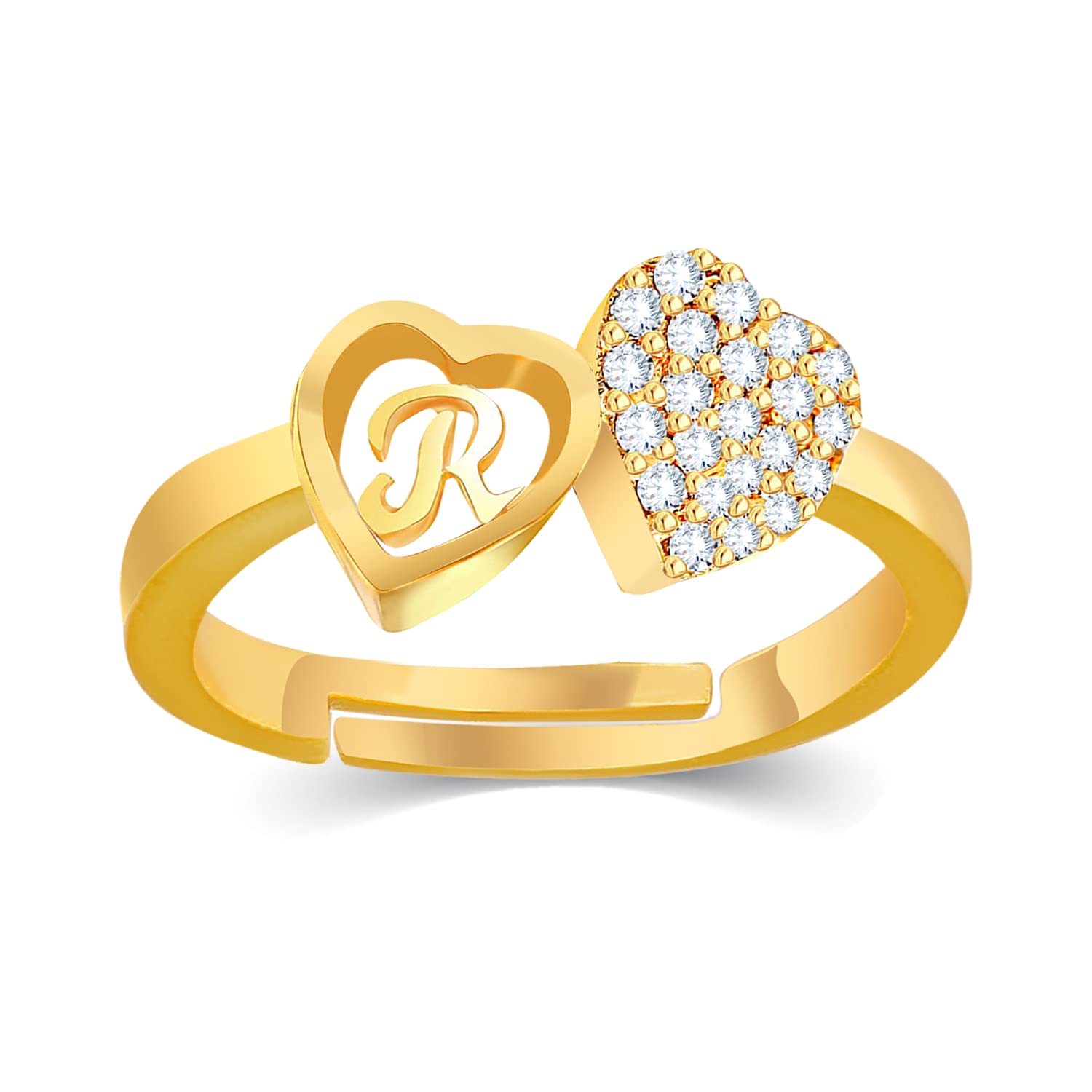 See full amazon price history chart for Kanak Jewels Valentine Letter R alphabet American diamond Adjustable I Love You Initial couples lovers Heart Gold for Women Girls Girlfriend Men Boys Gift for love Design Gold plated Ring Brass Cubic Zirconia Gold Silver Plated Ring Kanak Jewels Valentine Letter R alphabet American diamond Adjustable I Love You Initial couples lovers Heart Gold for Women Girls Girlfriend Men Boys Gift for love Design Gold plated Ring Brass Cubic Zirconia Gold Silver Plated Ring (B09B3YC87R) Amazon Price History, Amazon Price Tracker