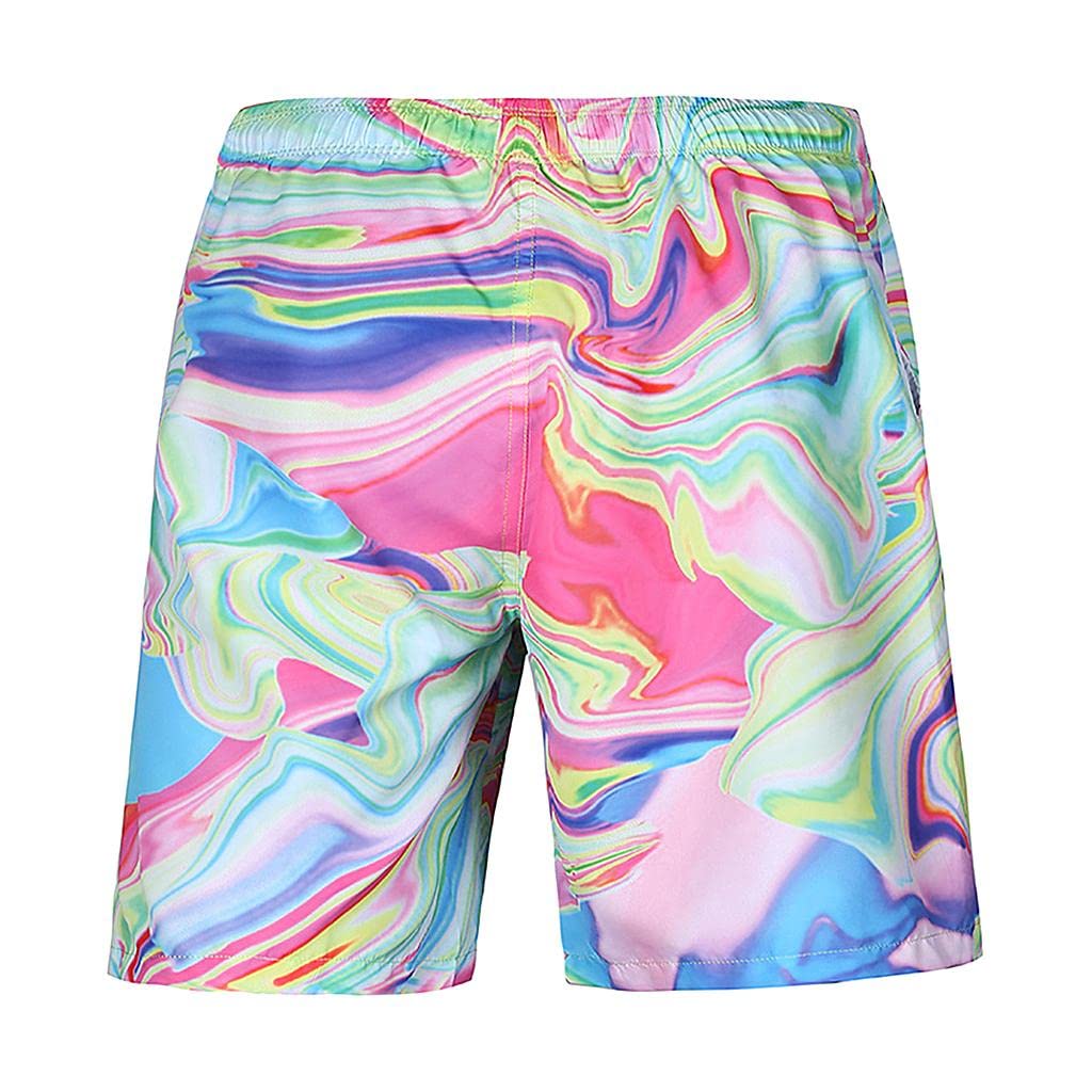 enakshi (label) Men 3D Graphic Casual Shorts Board Pants Beachwear Swim Trunk Stripes XL|Clothing Shoes & Accessories | Mens Clothing | Swimwear-picture-31