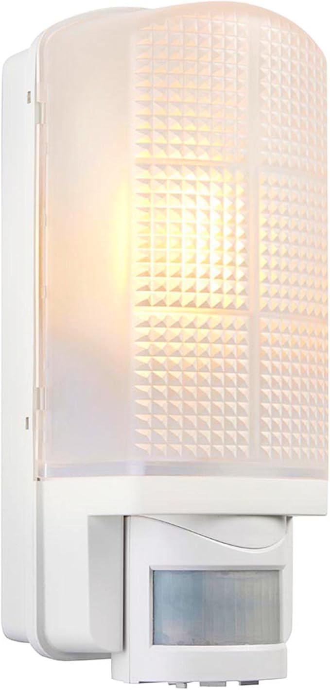 Saxby Rh60 Outside Sensor Light Mains Powered Wall Outdoor Pir Wall