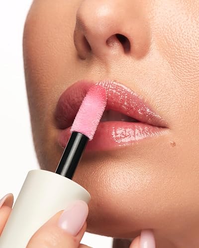 Miniatura 4 de MAKE Bálsamo de suero  Tratamiento hidratante de aceite labial  Crema de labios suavizante, suavizante y voluminosa  Comodidad durante todo el día,