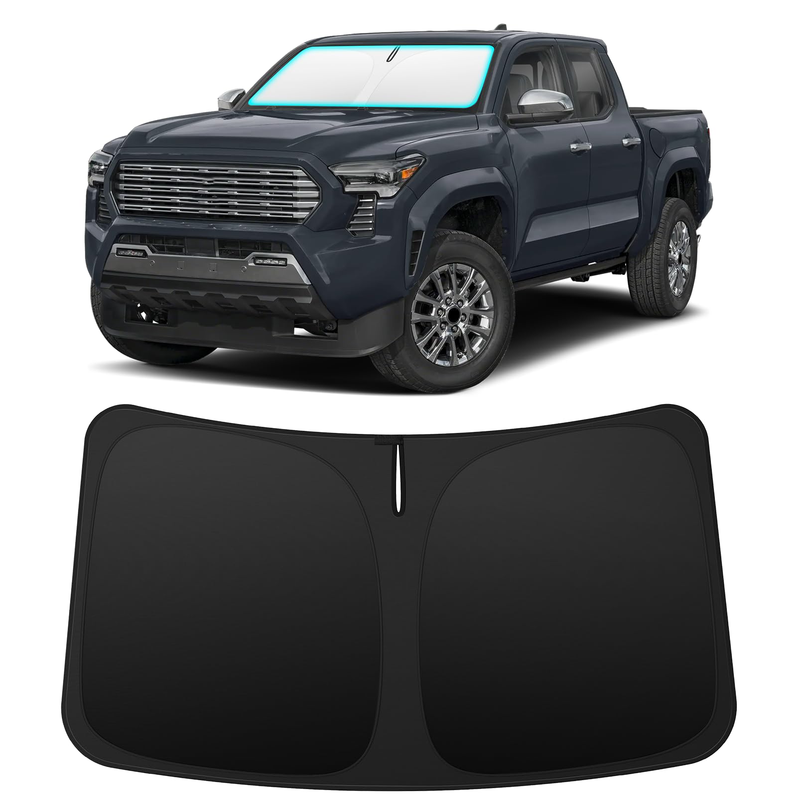 INSAUTO Custom Fit Windshield Sun Shade for Toyota Tacoma 2016-2026