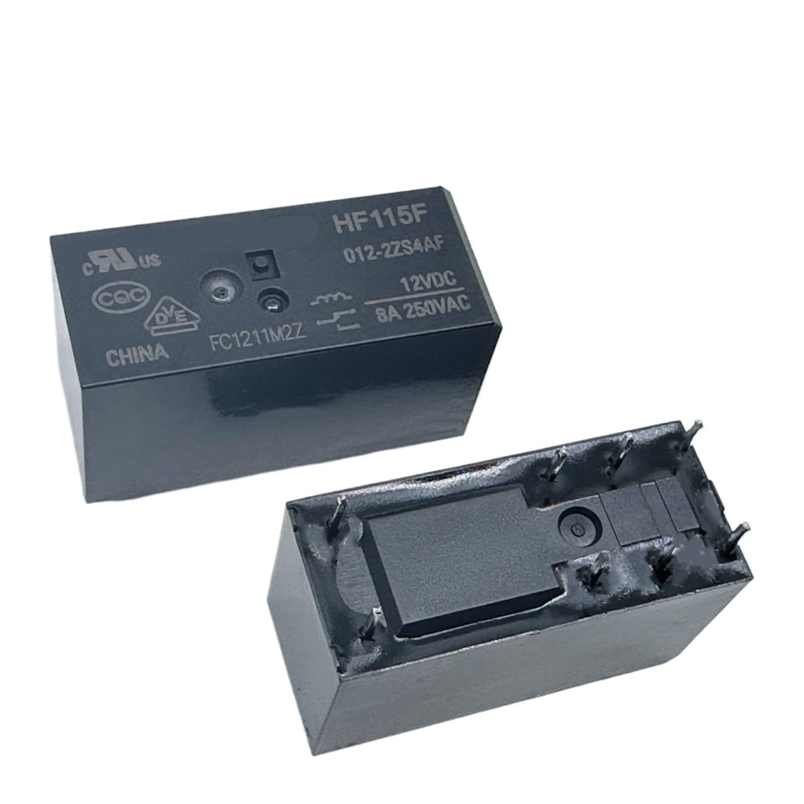 PKNVKZIDK 1pc HF115F 012-2ZS4AF Relay 8pins