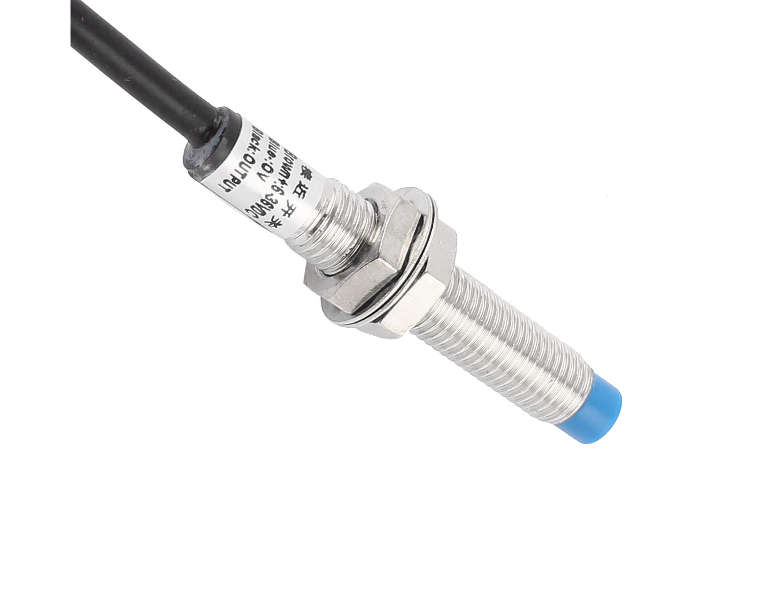 Capteur de proximité inductif Baumer Baril fileté, M8 NPN 2 mm 36 V dc