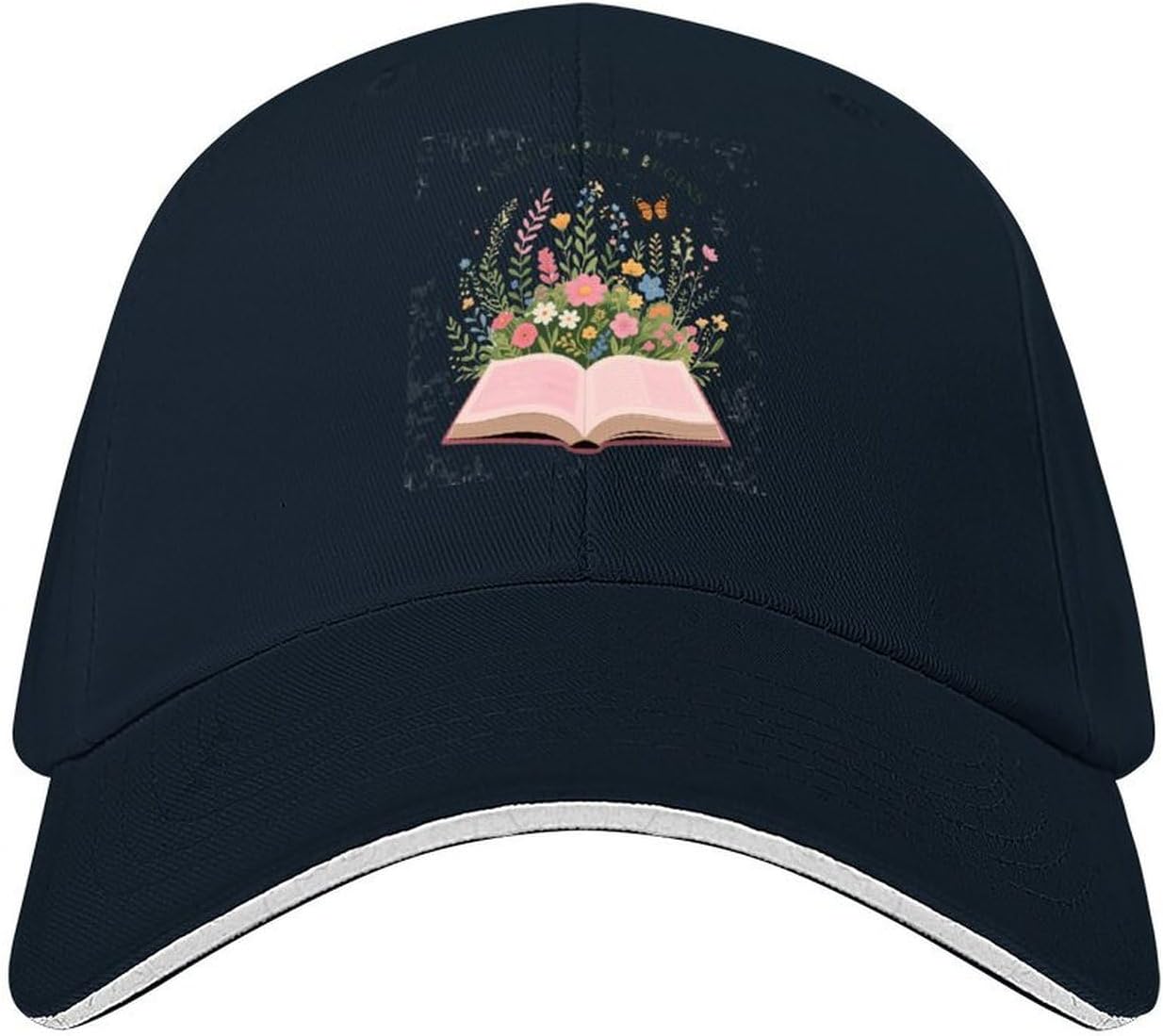 A New Chapter Begins 100% Polyester Baseball Cap Hat