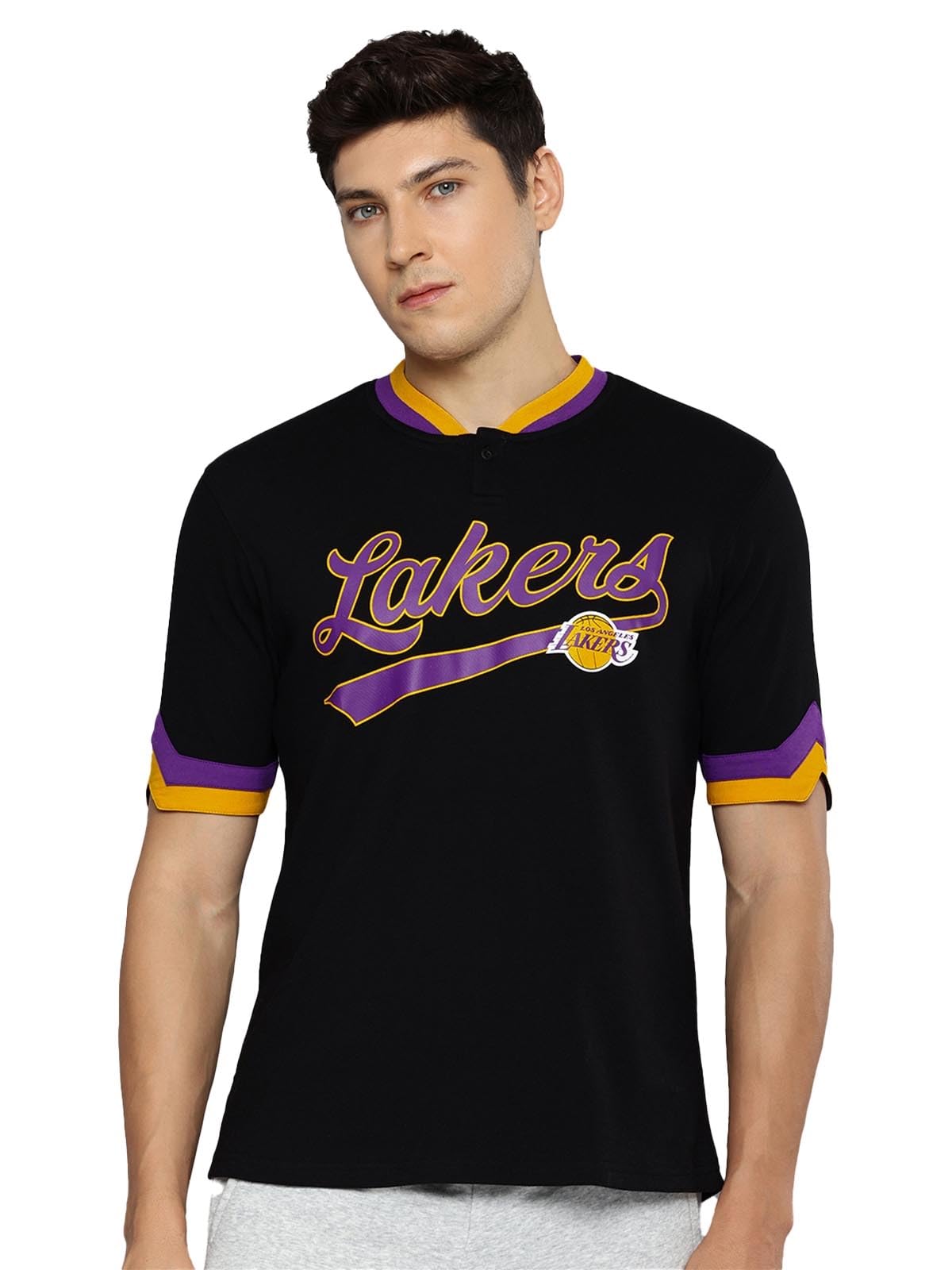 Shop The Arena: Los Angeles Lakers: Bomber Henley-picture-22
