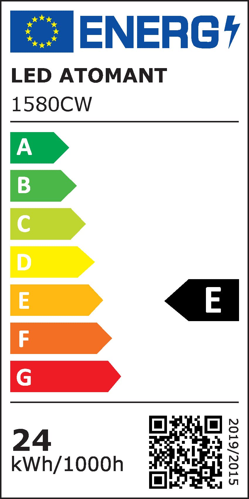 Ledvion Réglette LED 150CM - 2x 28W - 10360 Lumen - 6500K - Haute  Efficacité - Étiquette Énergétique - IP65 - avec tube fluorescent LED