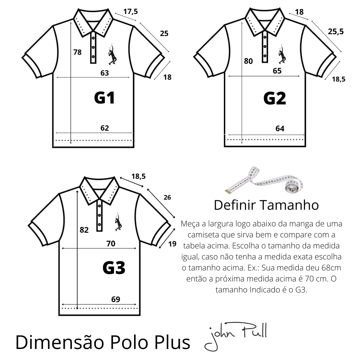 Kit 3 Camisa Polo Plus Bolso Piquet com Algodão – Kit 81 em promoção! Veja a oferta e mais achadinhos de Camisetas 6 Hoje é o melhor dia para comprar Kit 3 Camisa Polo Plus Bolso Piquet com Algodão – Kit 81 com aquele preço maroto! Promoção! Aproveite a oferta! 6