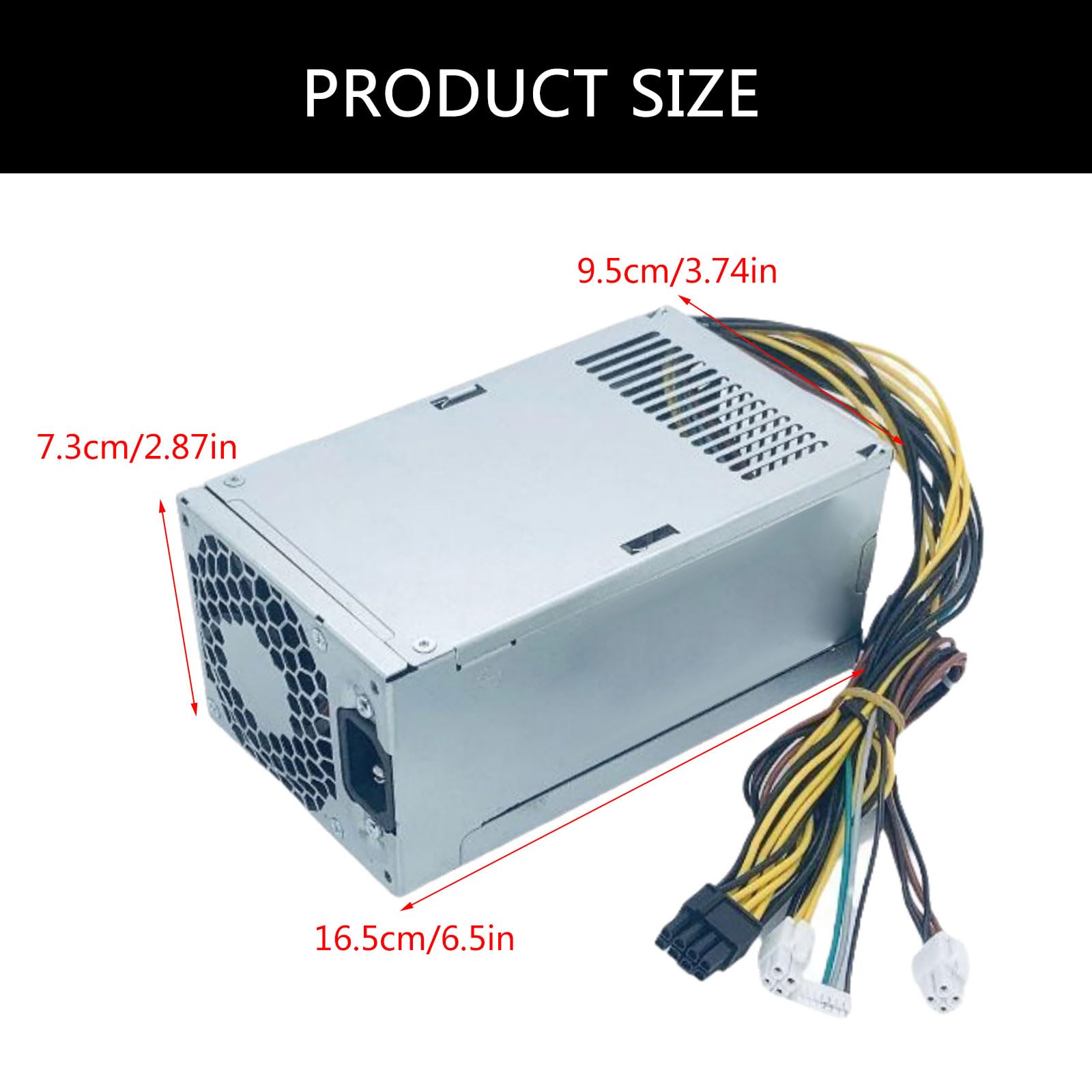 Optimals - Alimentatore da 310 W per postazioni di lavoro 595 690 TG01 L63964004 PCG007 L63964002 D19310P2A, progettato con precisione