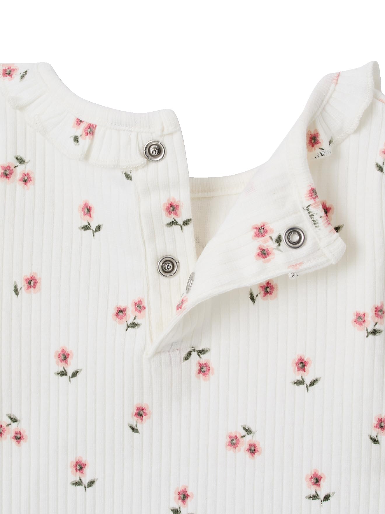 VERTBAUDET T Shirt Bébé en Maille Côtelée Manches Longues