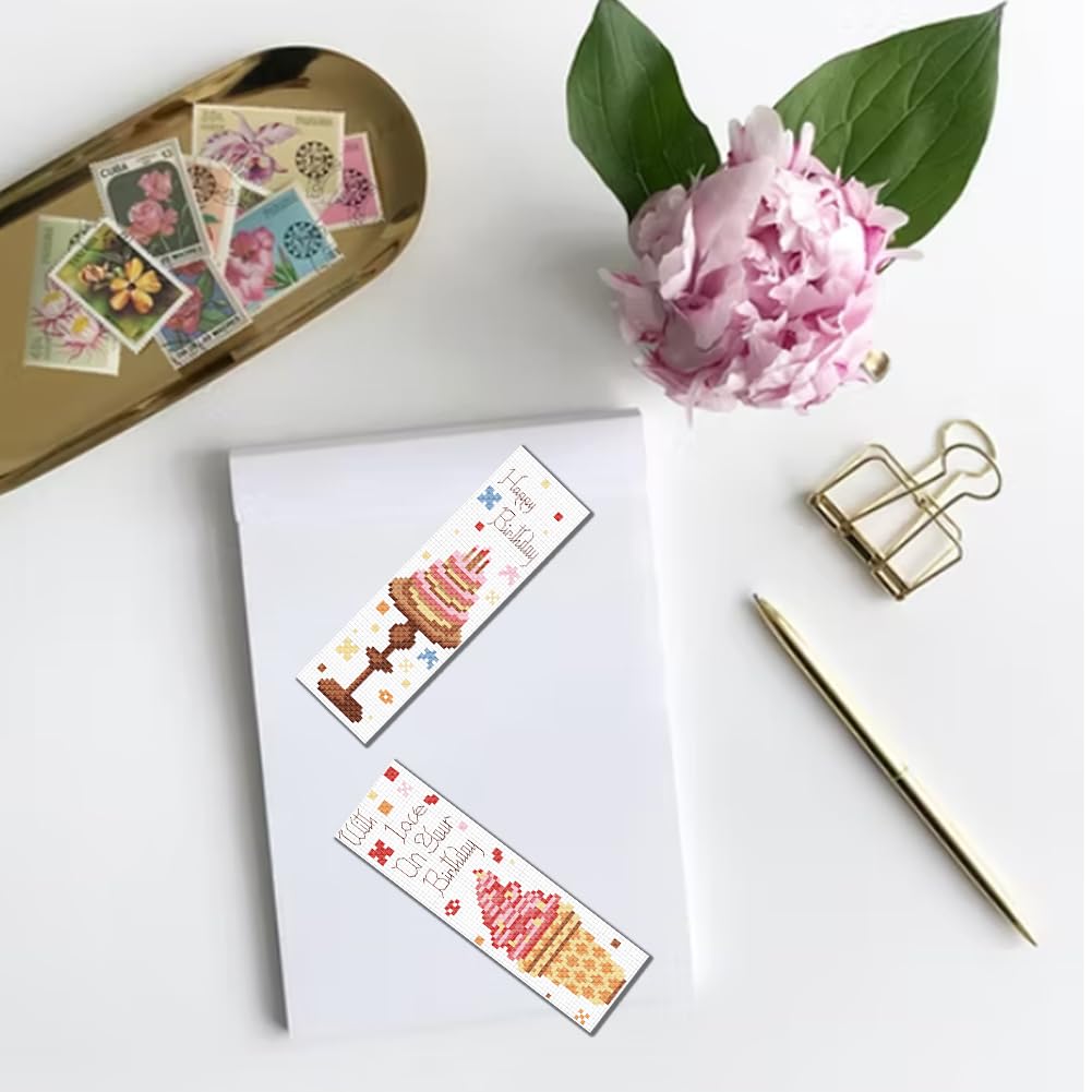 KIT POINT DE Croix Motifs Floraux Européens Avec Instructions Faciles à