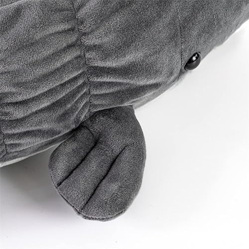 Miniatura 6 de Peluche de ballena espermática, juguete de peluche suave para niños, muñeca de peluche esponjosa para niñas, niños, bebés y niñas pequeñas (19