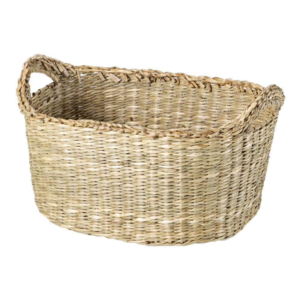 アジアン雑貨　かご Amazon.co.jp: Asia-kobo バスケット かごバスケット シーグラス製