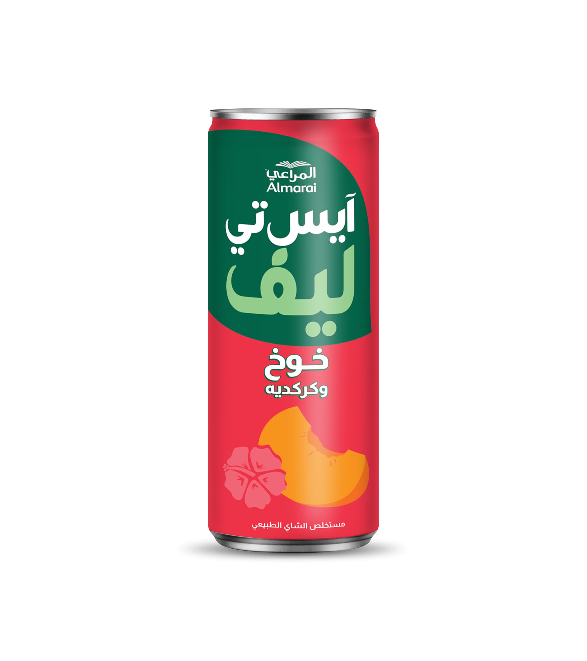 Peach Hibiscus Leaf Ice Tea, 240 ml