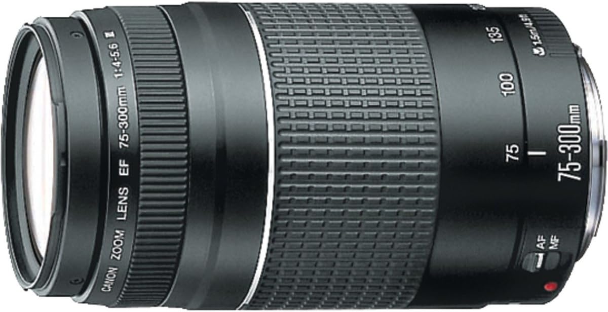 Canon EF 75-300mm f/4-5.6 III Telephoto Zoom Lens for Canon SLR Cameras ...