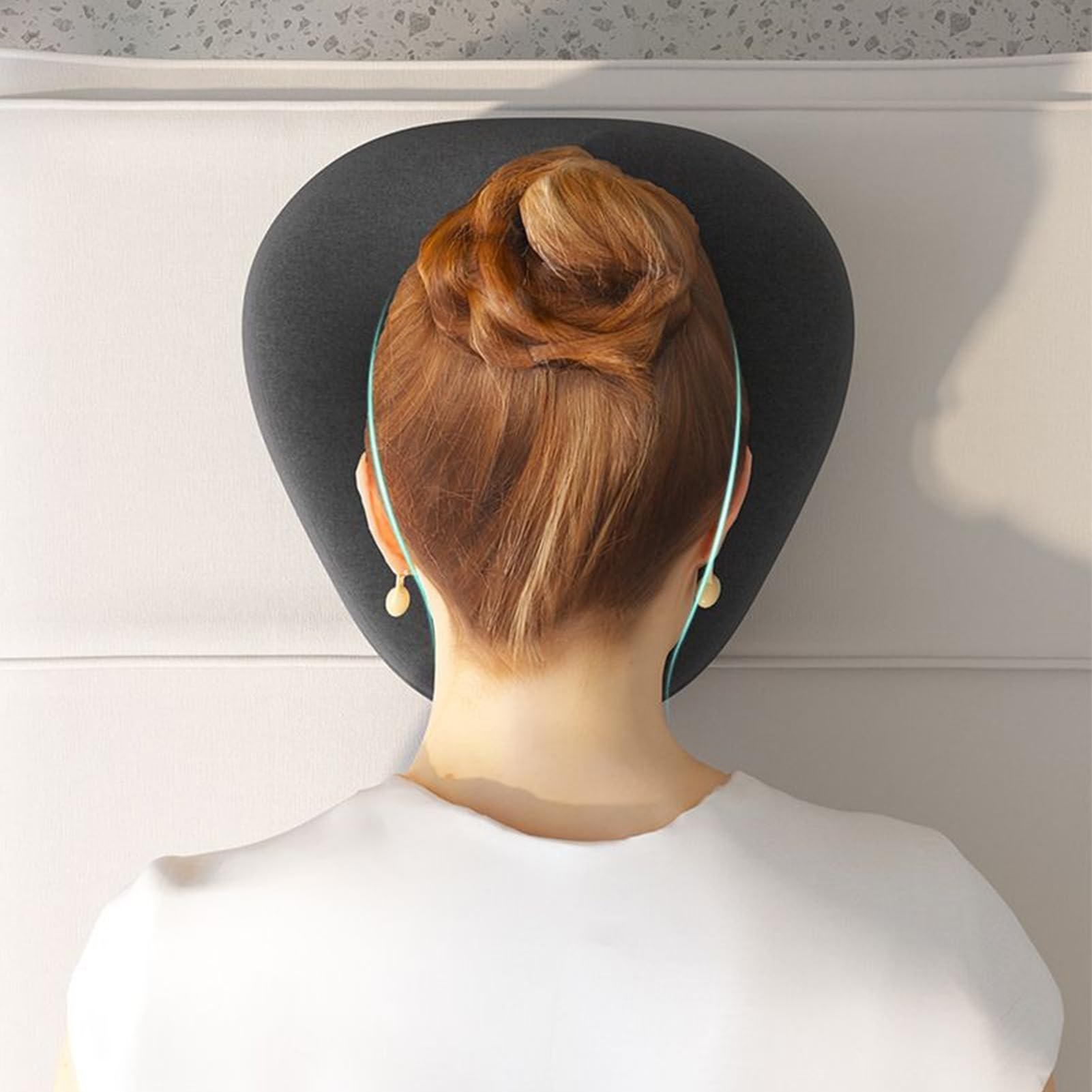 a faccia in giù - per sullo stomaco con design ergonomico per una comoda | posizione, morbido poggiatesta per la casa, terapia di massaggio, recupero e uso rilassante, 11,8