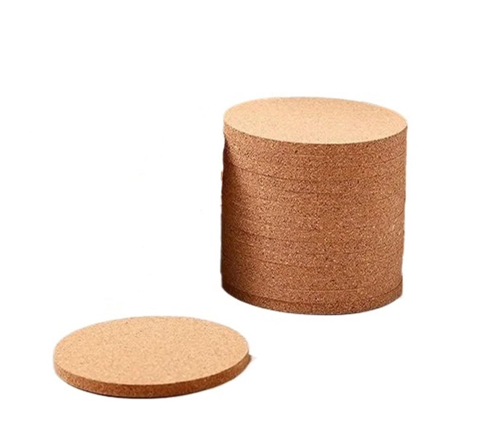 sous-Verres en liège, Coussinets de Fond Tasse Table for Le café et la Boisson Quotidienne(30PCS 90 x 3mm)