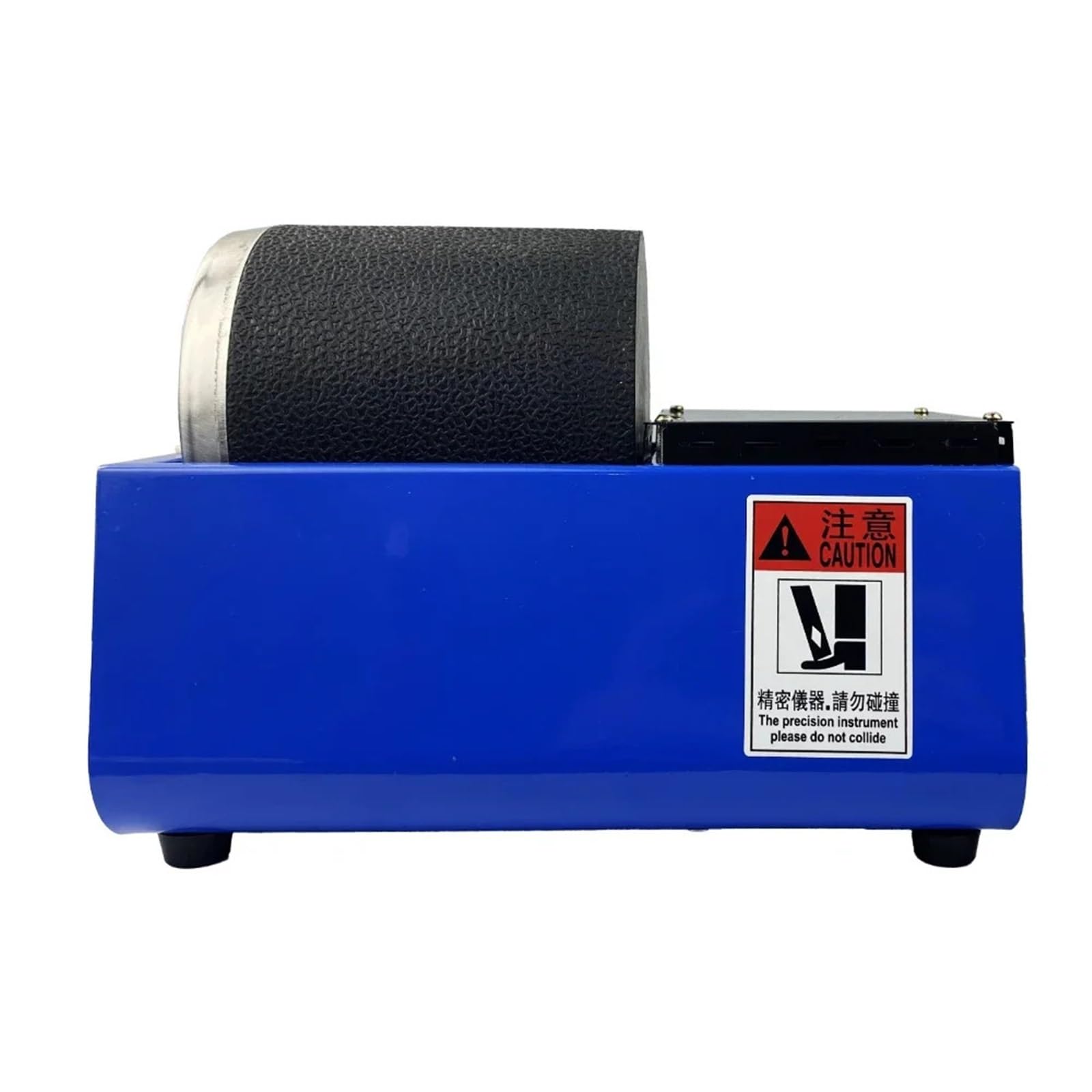 JVDDI Benchtop Mini Drum Grinding Machine Rotary Barrel Tumbler Polisher For Jewelry, Rocks, And Small Items, 1.5kg Capacity