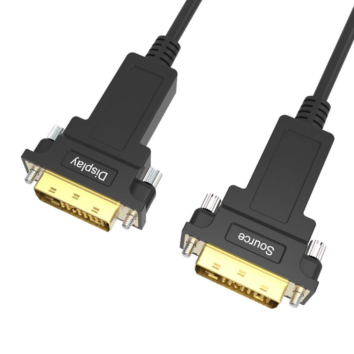 DVI AOC Cable 2M 5M 10M 20M 50M 100M 200M Active Fiber Optic Fast Transfer Ultra FHD 4K 60hz (2m)