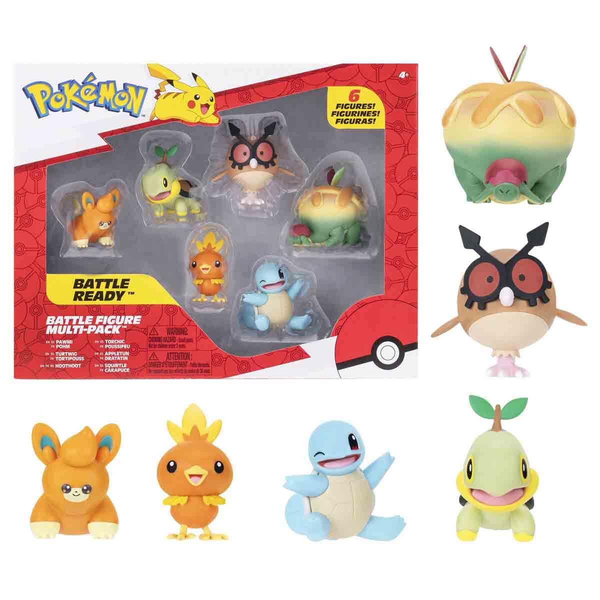 Amazon.com: Pokémon Battle Figure Multipack (6PK: 2