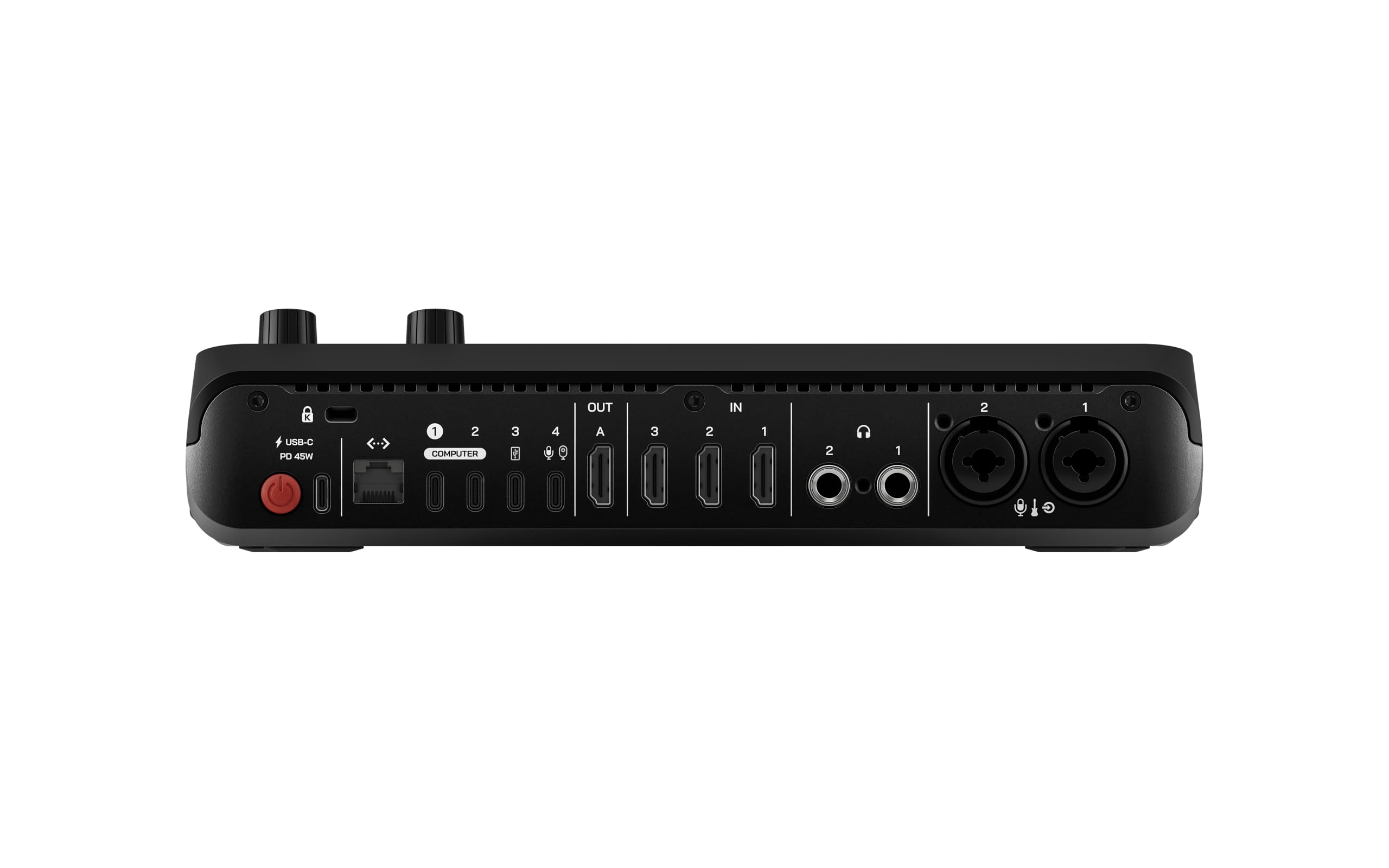 RØDE RØDECaster Video S – Video switcher per podcast e interfaccia audio – multi-camera, 4 ingressi video (HDMI e USB), 1080p60, scene da più sorgenti