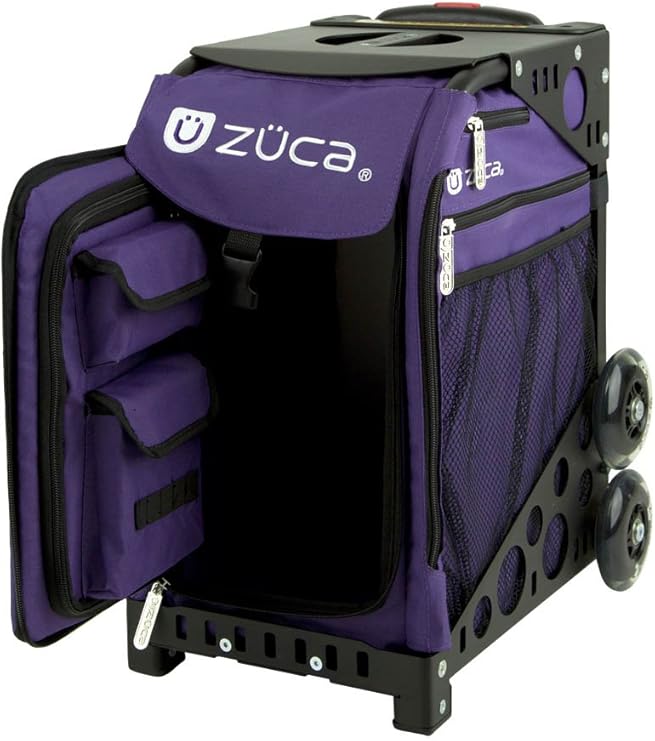 Zuca Bag Rebel Black Frame CarryOns