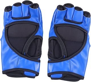 BESPORTBLE 1 Par De Luvas De Equitação Luvas De Ciclismo Luvas De Boxe Infantil Luvas De Perfuração Luvas De Kickboxing Luvas De Luta Luvas Respiráveis Luvas De Meio Dedo Para Andar Luvas