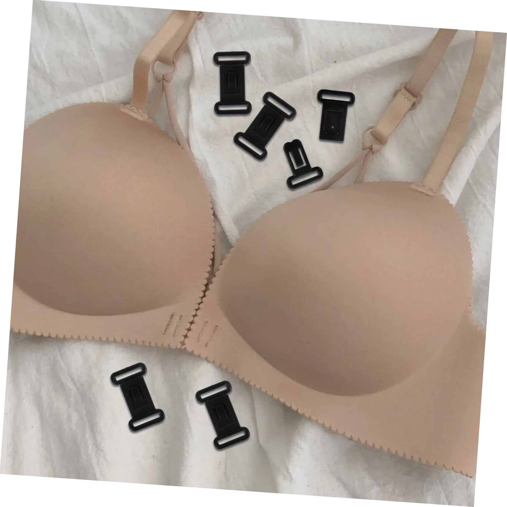 STOBOK 500sätze Frauen BH-Haken Und Clips Einstellbare Verschlüsse Für Unterwäsche Langlebig Vielseitig Einsetzbar Für Täglichen Gebrauch Und -Designs