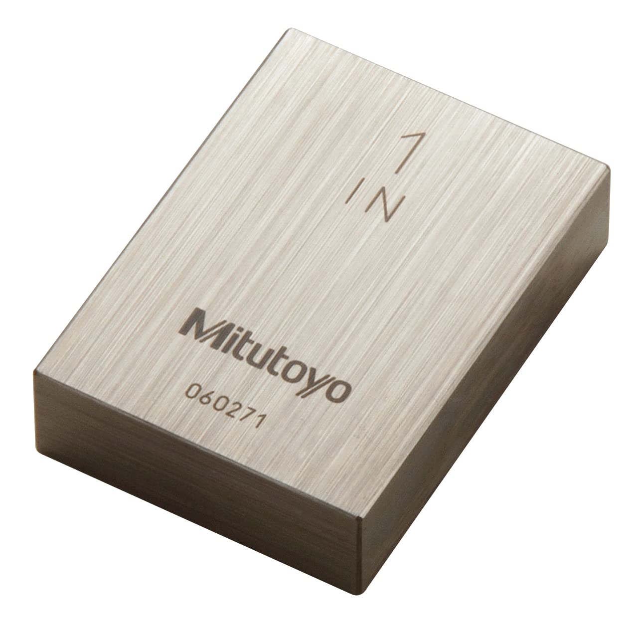 Mitutoyo - 611201-531 Steel Rectangular Gage Block, ASME Grade 0, 1.0" Length