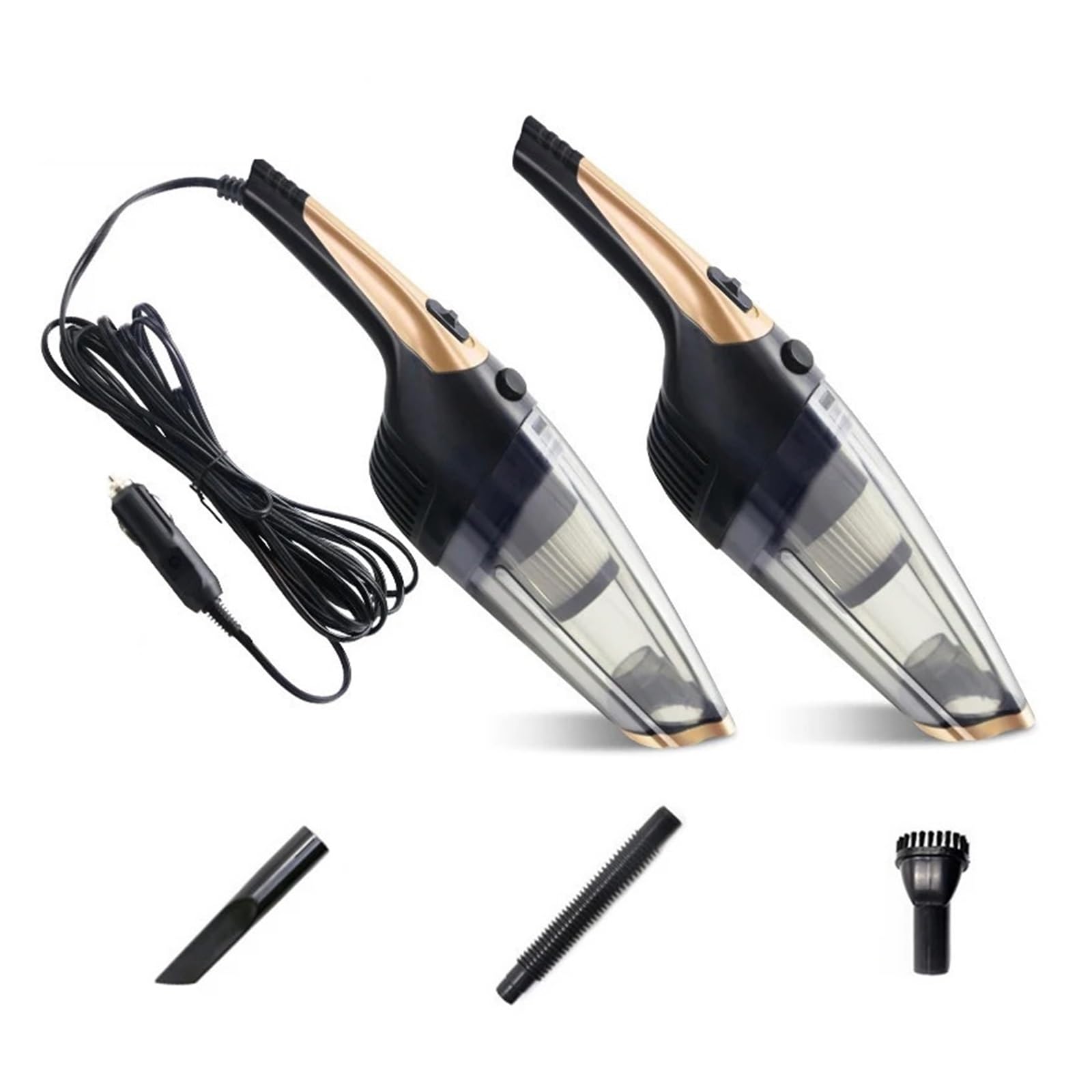 Aspirador De Coche, Inalámbrico Mano For, Limpiador con Cable Doble Uso For El Hogar Y, 5M Limpieza Fácil Rápida Diversos Escenarios(Wireless Red)
