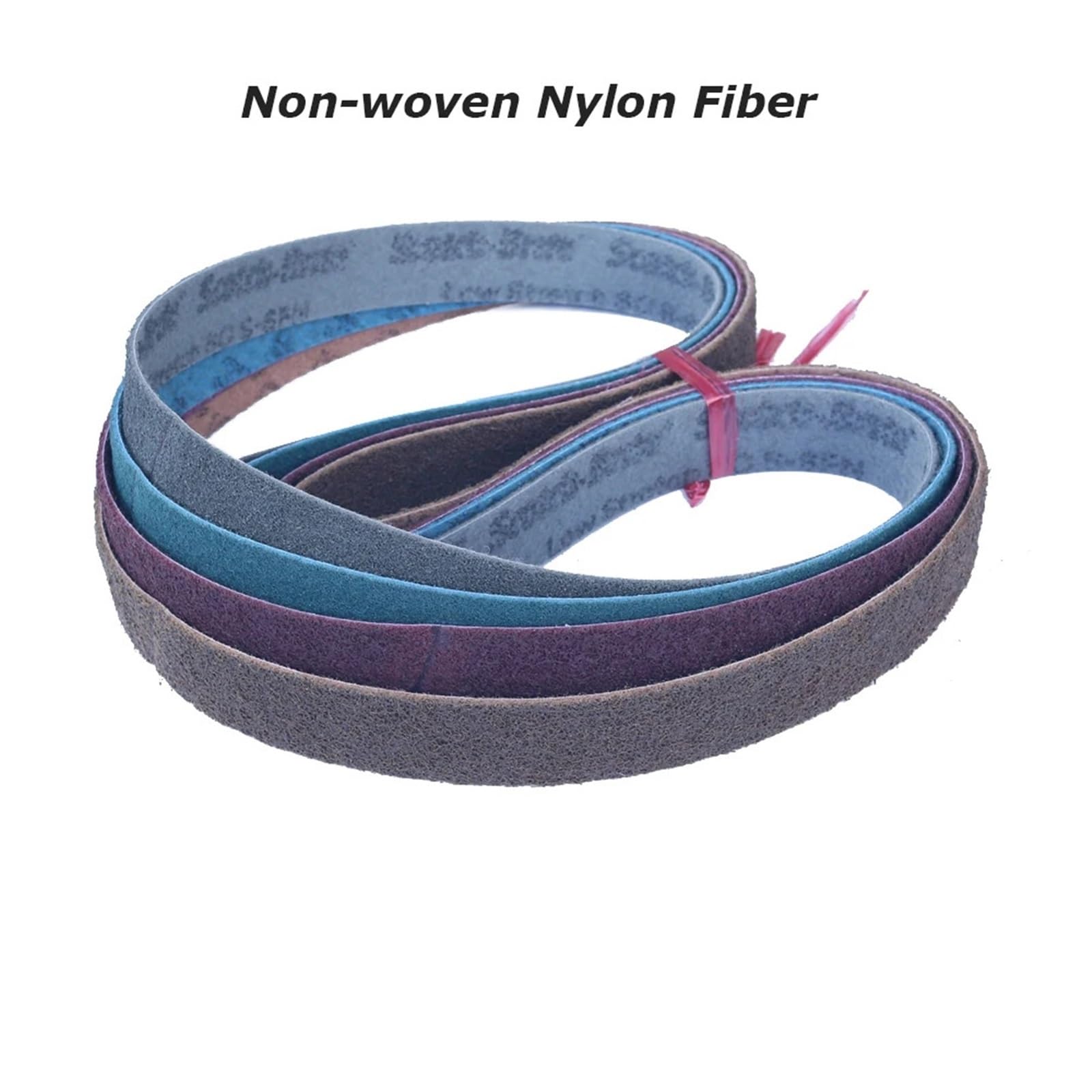 Carta Abrasiva Nastri abrasivi 2x72" 1829x50mm, fibra di nylon non tessuta, feltro