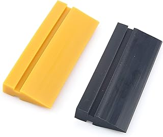 Ewrap Mini Squeegee Water Wiper Window Wiper Glass Squeegee Rubber Squeegee Vinyl Squeegee Film Applicator for Home Glass Mirror Window Cleaning