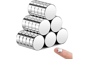 30 Pack 10mm Neodymium Magnets - Ideal for Crafts, Kitchen, and Office Organization
