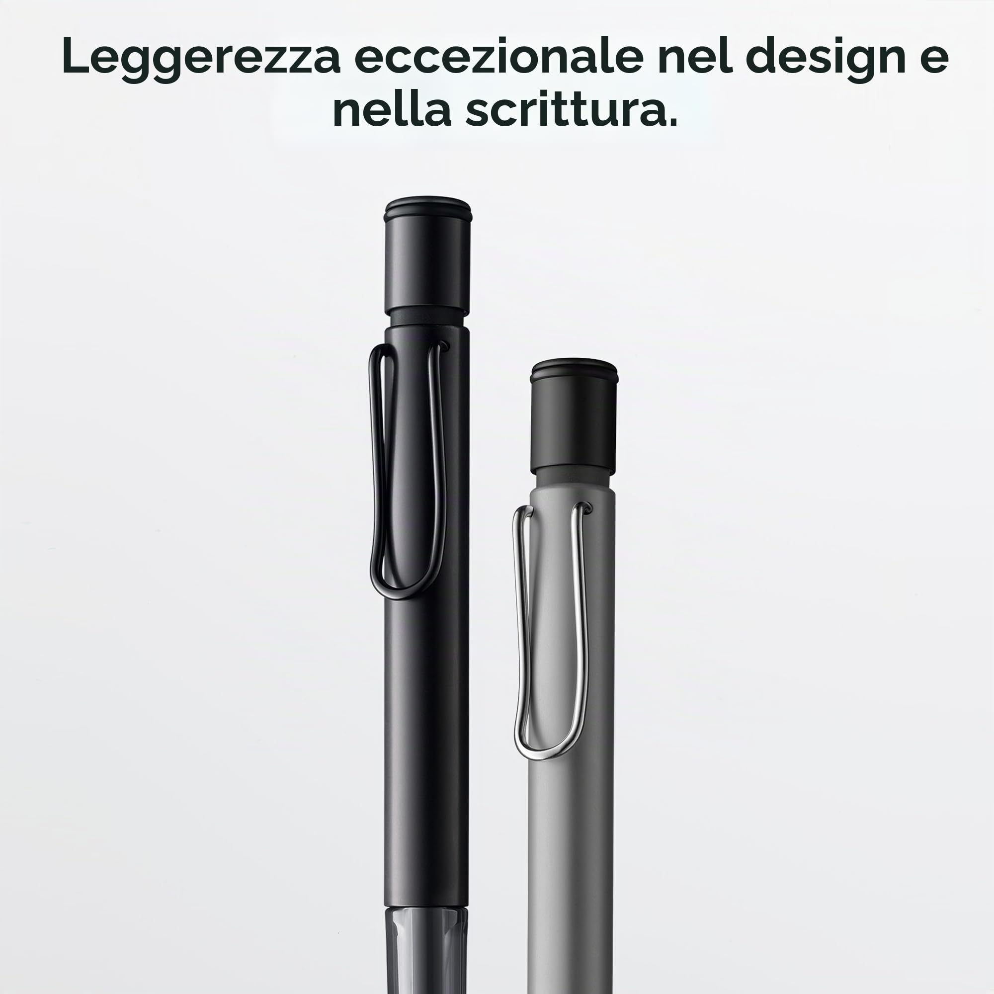 Lamy AL-star black - Matita meccanica con impugnatura trasparente ed ergonomica e corpo in alluminio leggero - ricambio M 41 da 0,5 mm e punta per cancellare inclusi